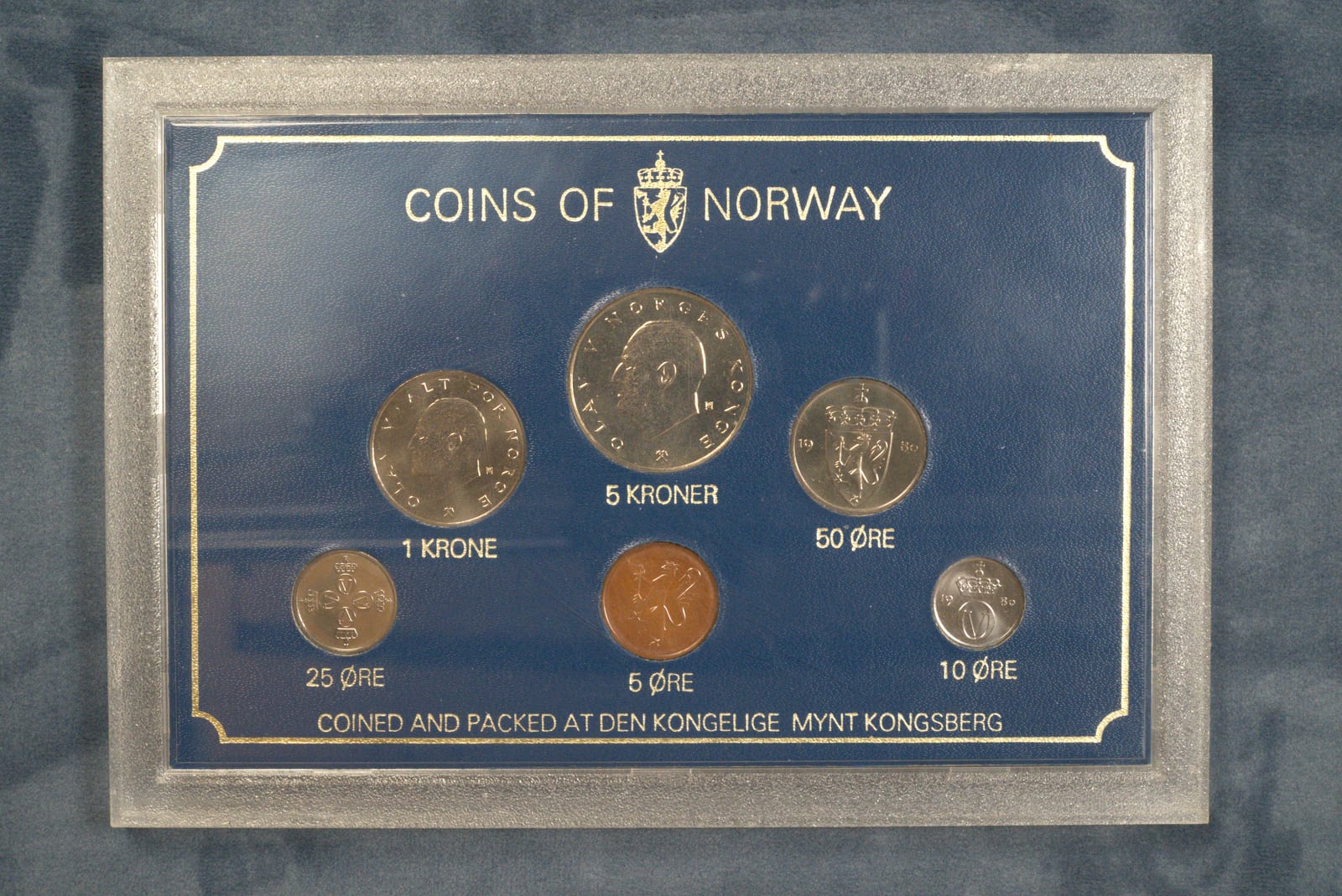 Coins of Norway 1980