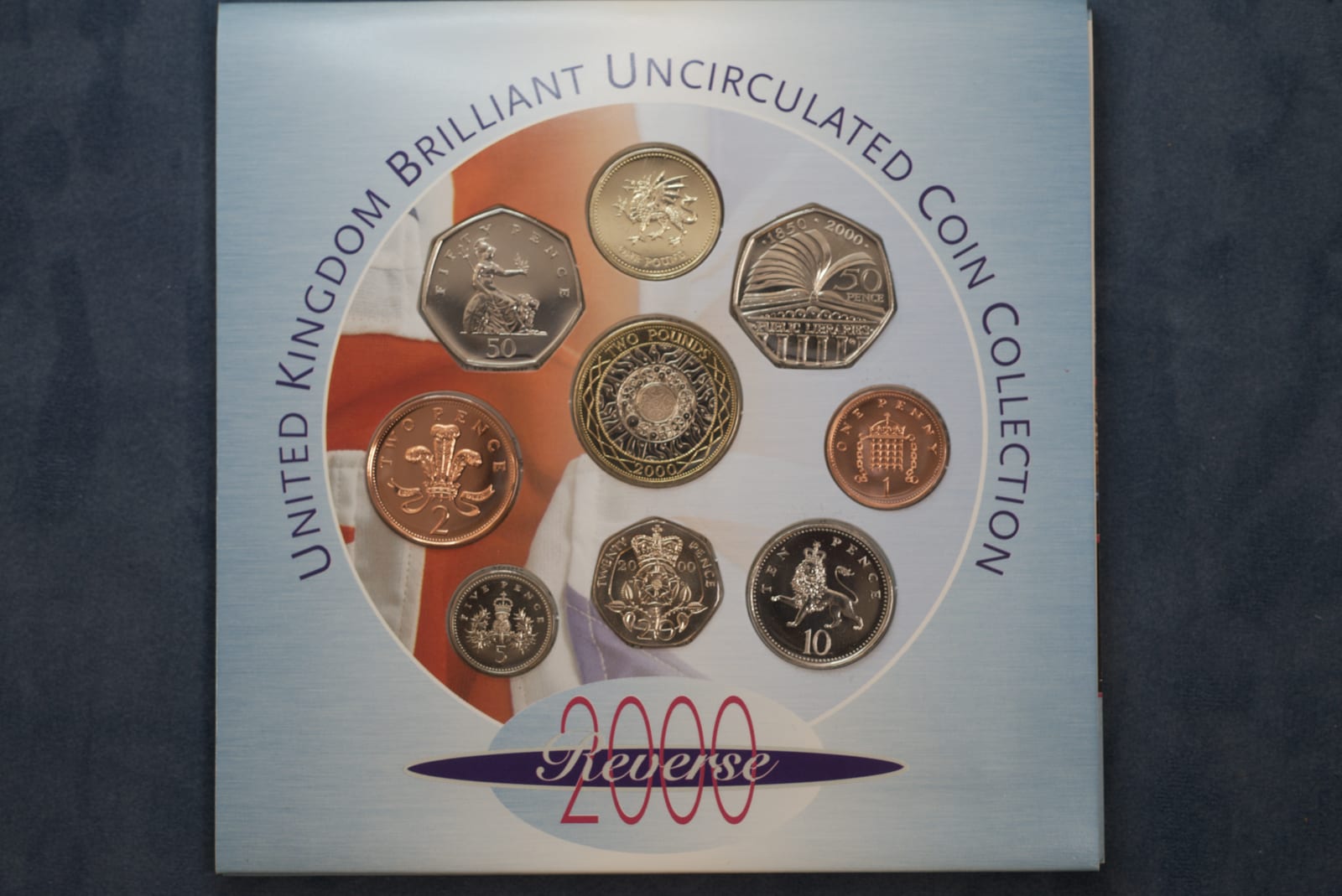 United Kingdom Brilliant Uncirculated Coin Collection 2000