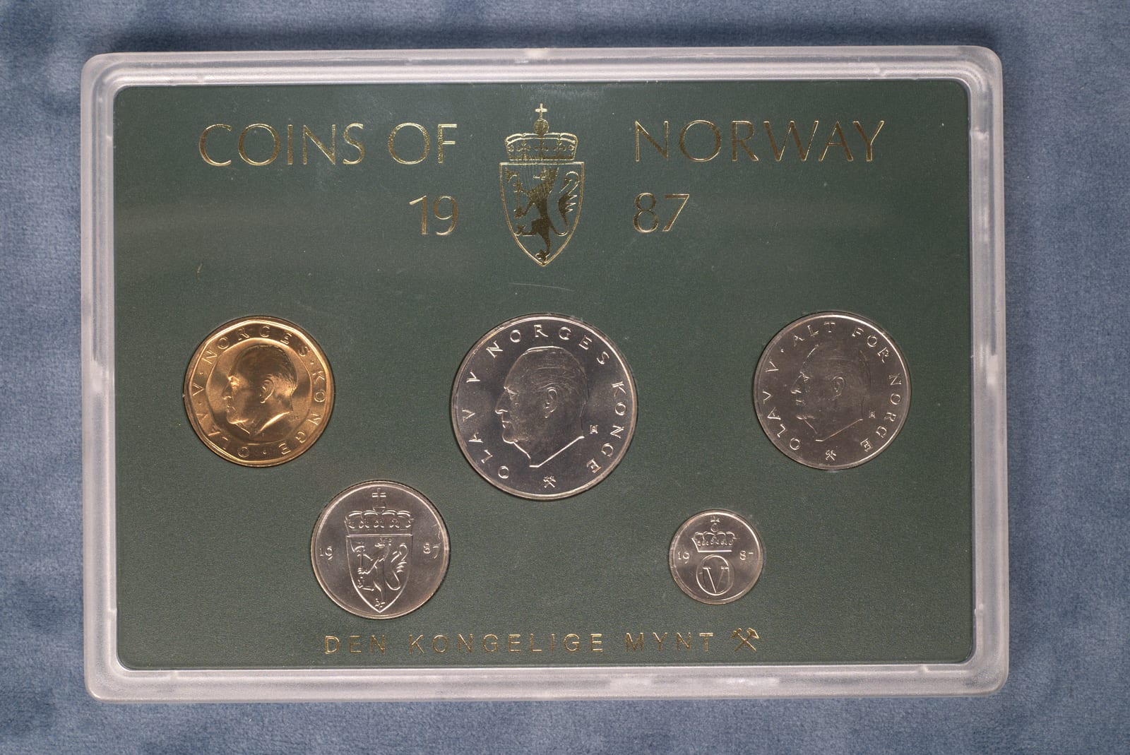 Coins of Norway 1987