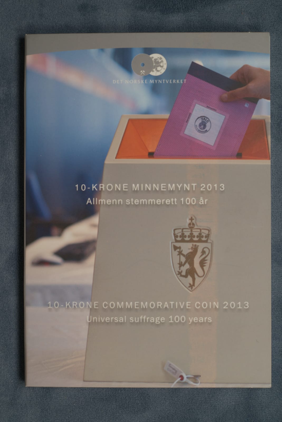 10-krone minnemynt 2013 – Allmenn stemmerett 100 år